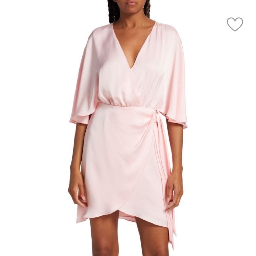 Ramy Brook Alexis Faux wrap mini dress size 6